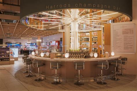 harrods champagne bar edinburgh.